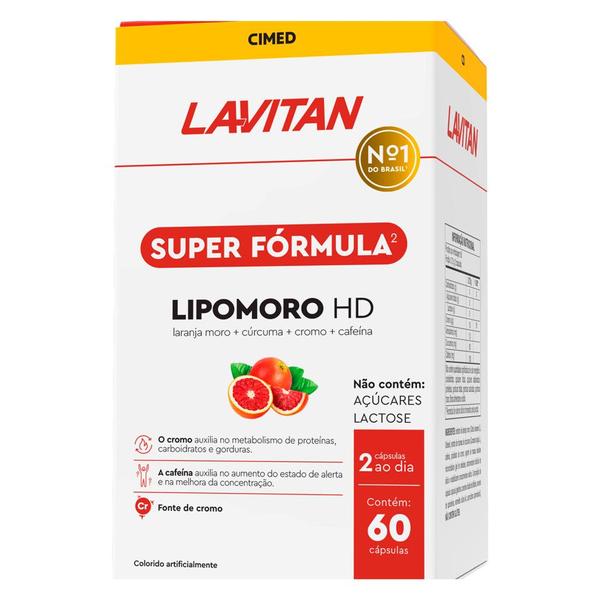 Imagem de Lavitan Super Fórmula Lipomoro HD 60 Cápsulas