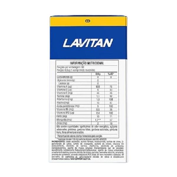 Imagem de Lavitan vit a - z original c/60 comp rev