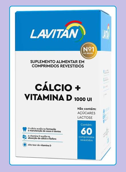 Imagem de Lavitan Vitamina D + Calcio com 60Cps - Cimed