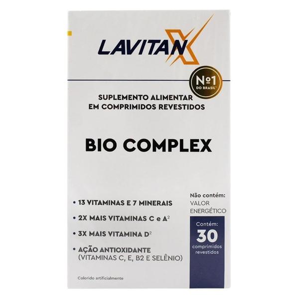 Imagem de Lavitan X Bio Complex 30 Comprimidos Suplemento Alimentar