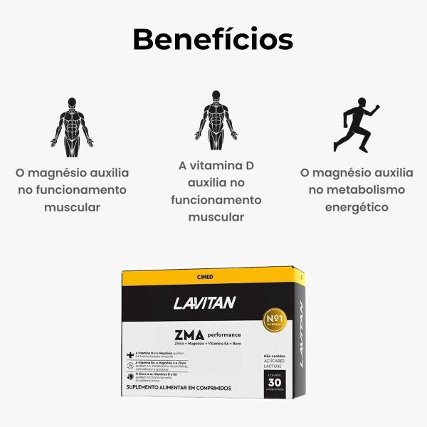 Imagem de Lavitan Zma Performance 30 Comprimidos Cimed