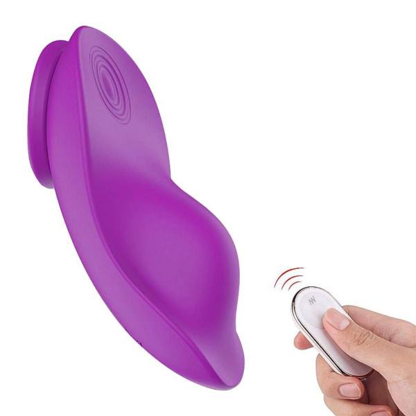 Imagem de Leaf S-Hande Calcinha Vibratória com Controle Remoto 9 Intensidades 8,5cm x 3,8cm em Silicone Recarregável