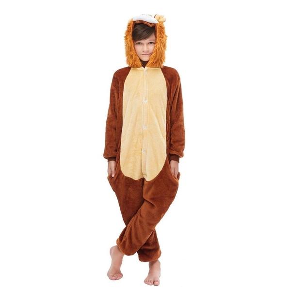 Imagem de Leão Infantil Pijama Kigurumi Macacão Fantasia