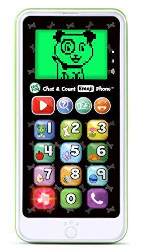 Imagem de LeapFrog Chat e Count Emoji Phone, Verde