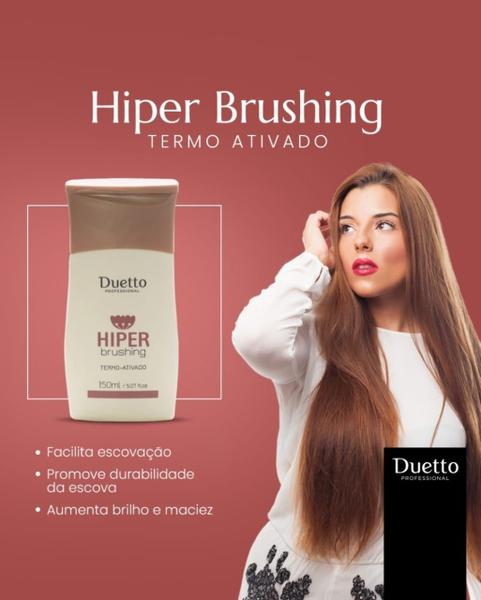 Imagem de Leave-in Silicone Hiper Brushing Duetto 150ml