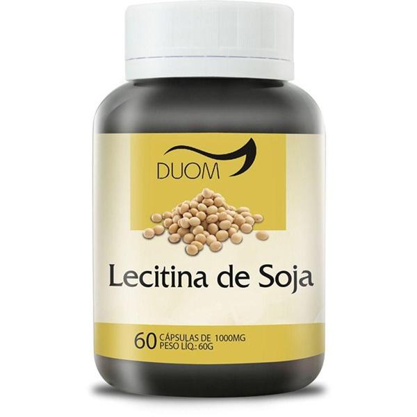 Imagem de Lecitina De Soja 60Cps 1000Mg Duom