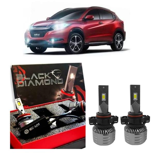 Imagem de Led Black Diamond HR-V 2015 A 2021 Farol Baixo Farol e Milha