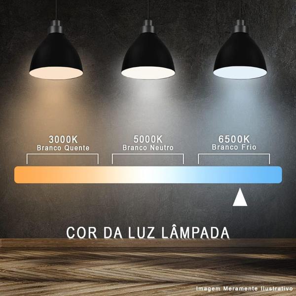 Imagem de Led com Painel Aluminio de Embutir Redondo 22 Luz Amarela Am3000k 18W 841100578