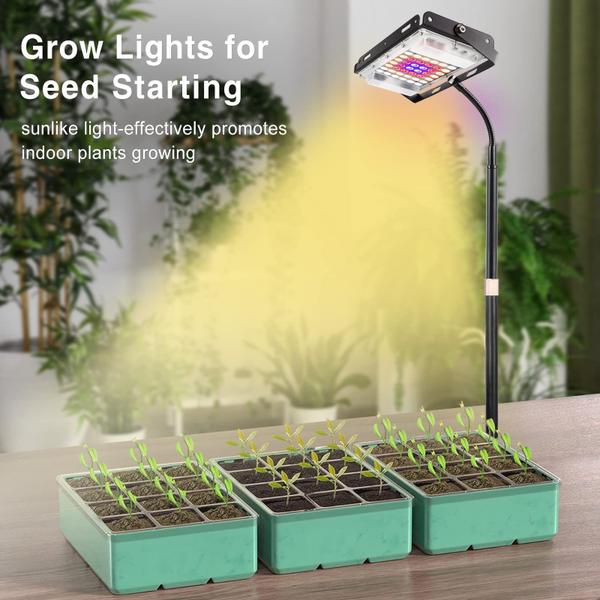 Imagem de LED de mesa Grow Light LBW Full Spectrum para plantas de interior