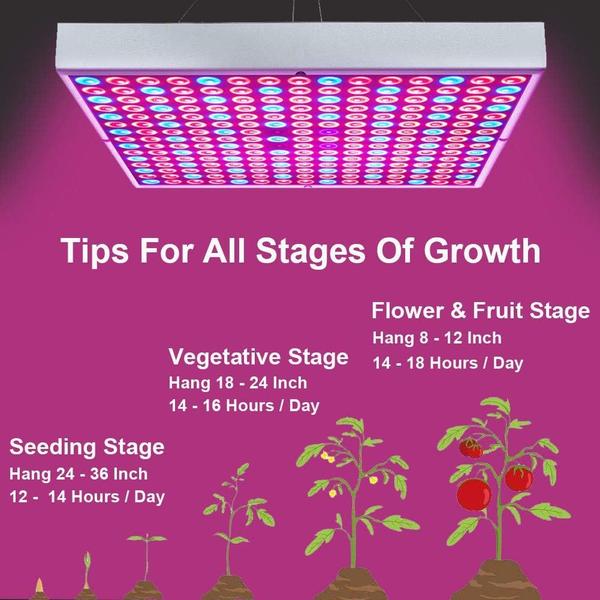 Imagem de LED Grow Light i-Venoya 75W de espectro completo para plantas de interior