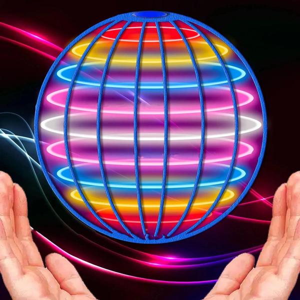 Imagem de Led Light Up Flying Ball Boomerang Flyorb Magic Drone Spinner Fidget Toy Para Crianças Presente De