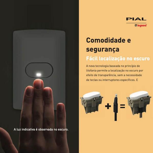 Imagem de Led PIAL Nereya Branco Para Interruptor Pulsador 663494