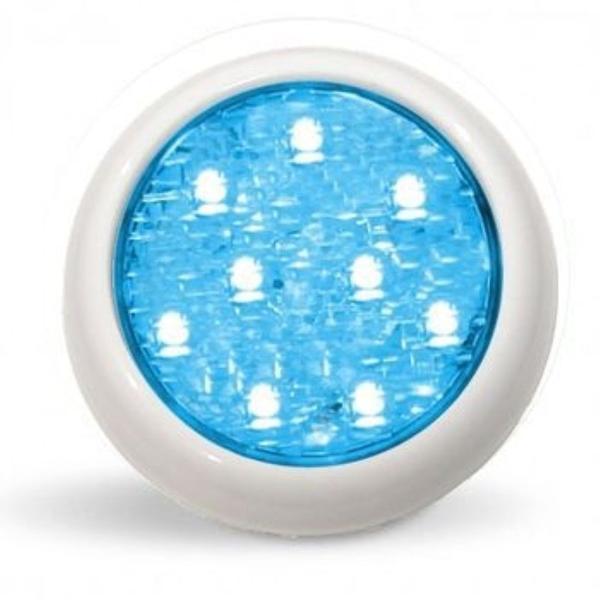 Imagem de Led Piscina - Kit 6 Led Monocromático 9w + Central + Controle