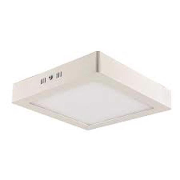 Imagem de Led plafon sobrepor quadrado 24w bivolt 6500k branco frio blumenau