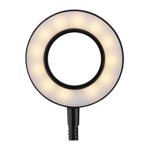 Imagem de Led Ring Light Live Para 2 Em 1 Garra  Blogueira Youtuber