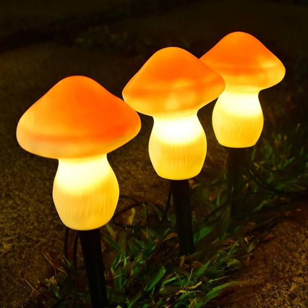 Imagem de LED Road Light, Solar Garden Mushroom Head Guide Road