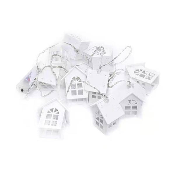 Imagem de Led Wooden House Light String, Home Decoration Colorido