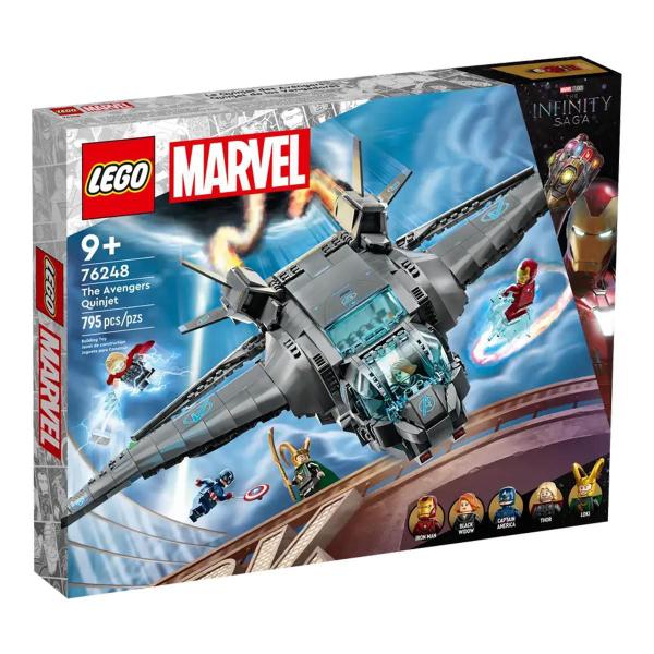 Imagem de Legao Marvel - Quinjet Dos Vingadores - 76248