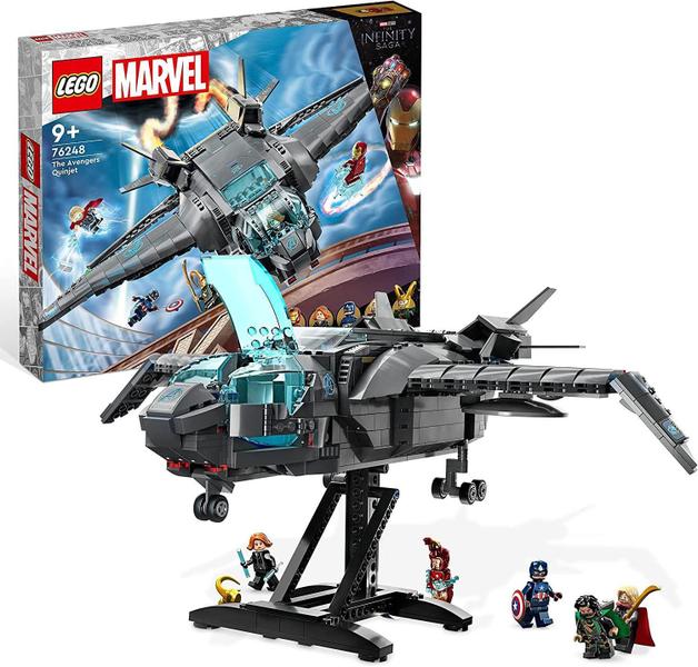 Legao Marvel - Quinjet Dos Vingadores - 76248 - Lego Imagem de Legao Marvel - Quinjet Dos Vingadores - 76248