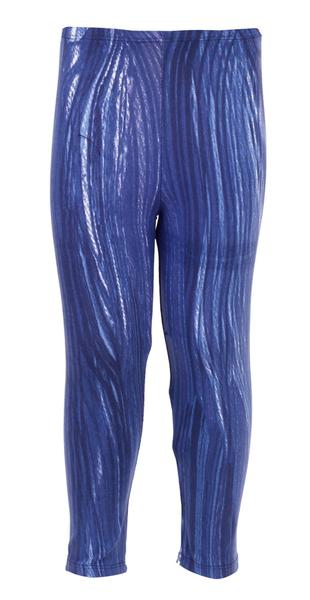 Imagem de Legging calça Infantil academia escola Periquitinho. Azul Mescla.RUM E BUTTER  poliamida elastano