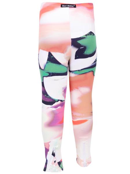 Imagem de Legging calça Infantil academia Periquitinho Floral Multicolorido.RUM E BUTTER poliamida elastano