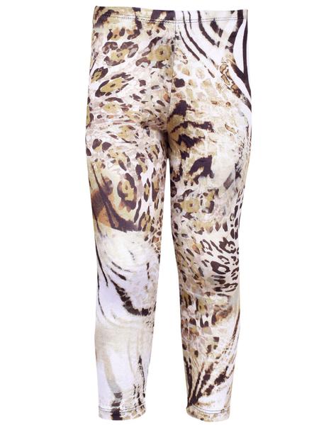 Imagem de Legging calça Infantil academia Periquitinho Patch onca zebra RUM E BUTTER poliamida elastano