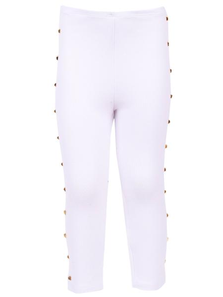 Imagem de Legging calça Longa Infantil academia Br tachas(spike)Ouro RUM EBUTTER poliamida elastano