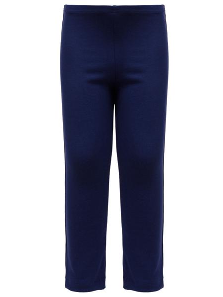 Imagem de Legging calça  Longa Infantil academia escolar passeio  Azul Marinho RUM E BUTTER poliamida elastano