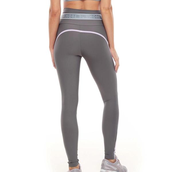 Imagem de Legging Cintura Alta Fashion Lines Com Elástico Run More