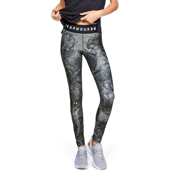 Imagem de Legging de Treino Feminina Under Armour HeatGear Armour Branded Waistband Printed