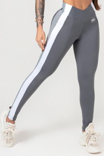 Imagem de Legging favorite cinza escuro com etiqueta emborrachada hipkini