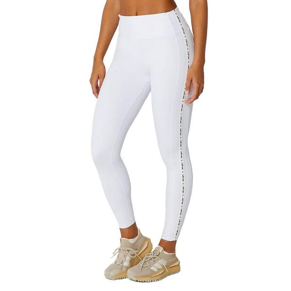 Imagem de Legging Feminina Alto Giro Elástico Personalizado Branca - 2