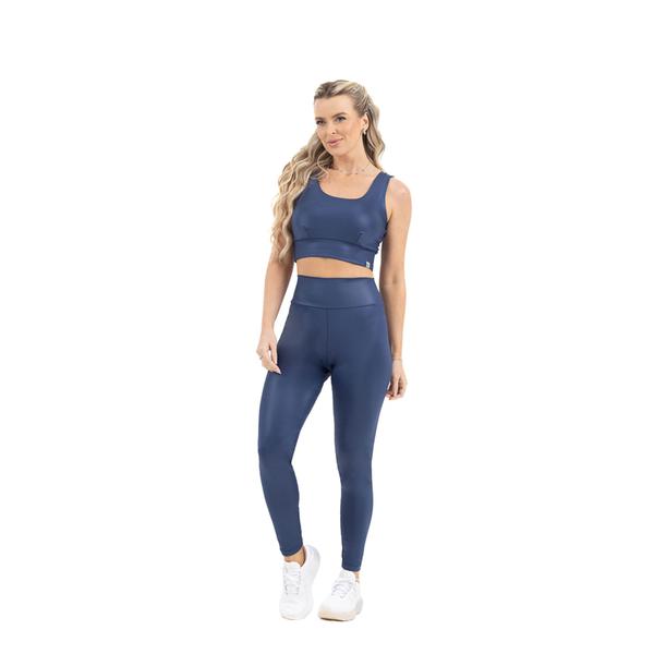 Imagem de Legging Feminina Estilo Do Corpo Gym Cirrê Brilho