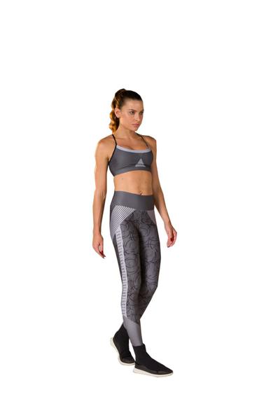 Imagem de Legging Feminina Poliamida Fitness Estampada Arrazantty