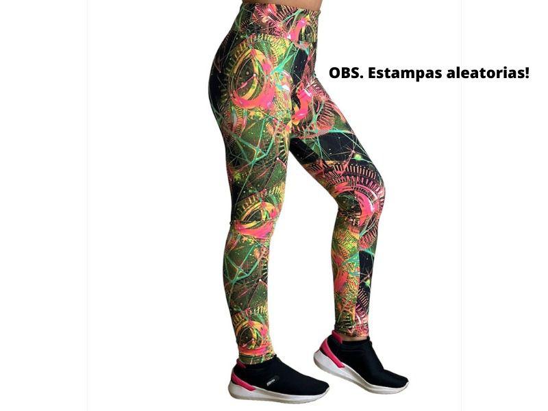 Imagem de Legging Feminina Preta Calça Academia poliamida Yoga Sports