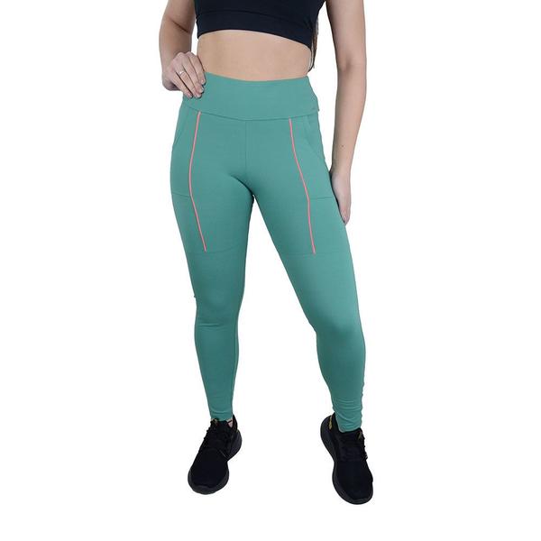 Imagem de Legging Feminina Selene Com Recortes Verde Salvia - 24607