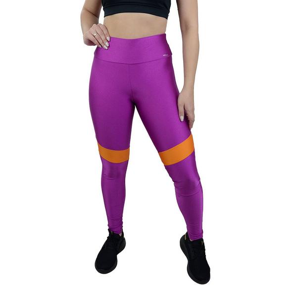 Imagem de Legging Feminina Selene Recortes Rosa Magenta - 24603