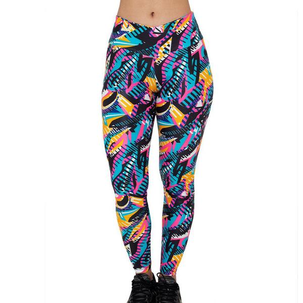 Imagem de Legging fitness cirre estampada