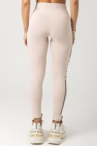 Imagem de Legging gym era cream com silk na lateral hipkini