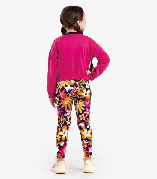 Imagem de Legging Infantil Estampada Rovi Kids Azul