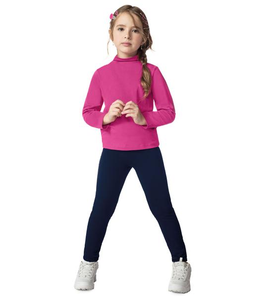 Imagem de Legging Infantil Feminina Cotton Rovitex Kids Azul