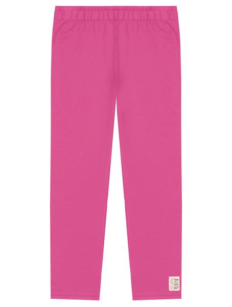 Imagem de Legging Infantil Menina Básica Rosa Cinti