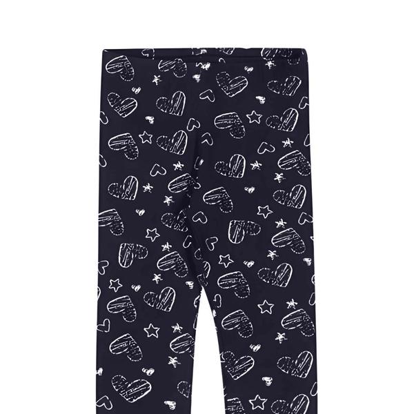 Imagem de Legging infantil para menina Da Alenice na cor Azul