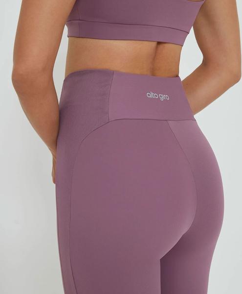 Imagem de Legging Recortes Tule e Refletivos Alto Giro Malva Encantado