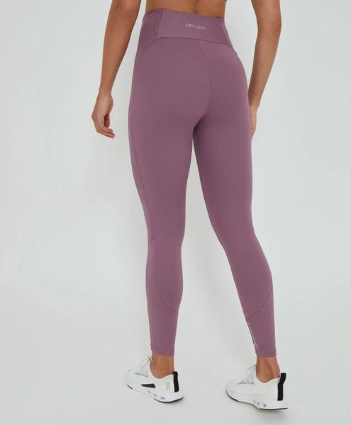 Imagem de Legging Recortes Tule e Refletivos Alto Giro Malva Encantado