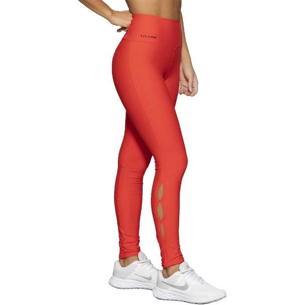 Legging Run More Cut Out Feminina Imagem de Legging Run More Cut Out Feminina