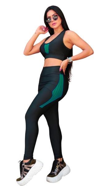 Imagem de Legging Saia estilo Tapa bumbum Academia Fitness Treino Legging com Saia