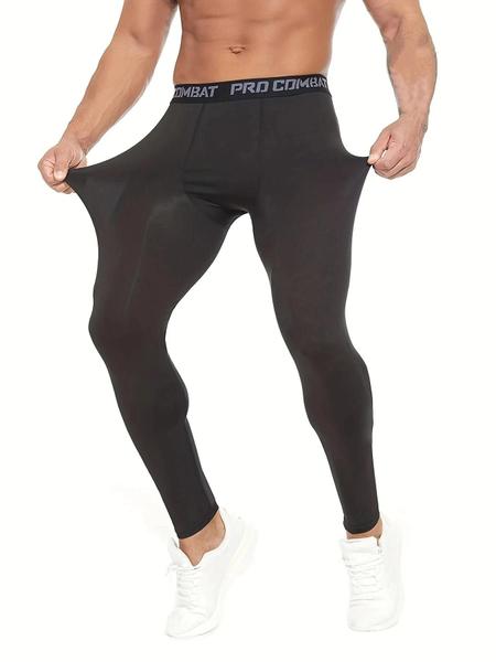 Imagem de Leggings de Compressão Masculina para Treino - Alta Performance e Conforto