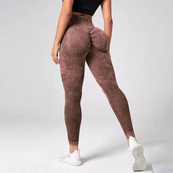 Imagem de Leggings de Yoga com Estampa Tie Dye - Controle de Barriga