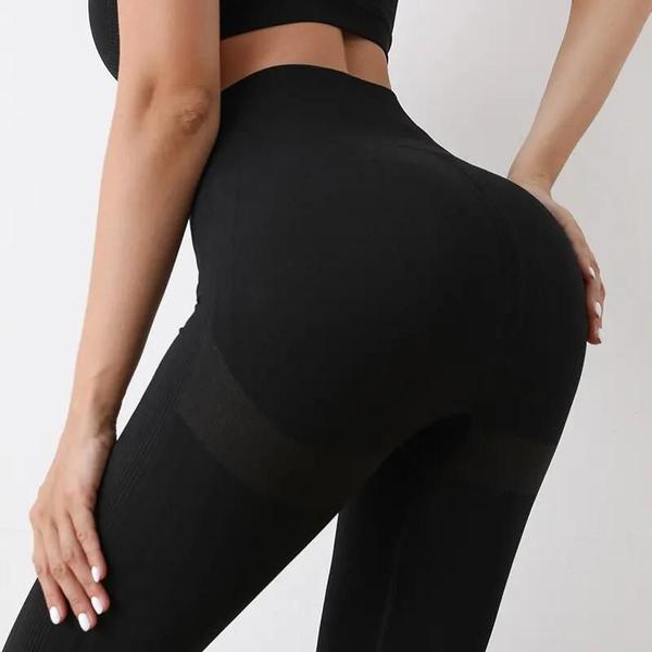 Imagem de Leggings Femininas de Cintura Alta - Modeladora, Levanta Bumbum e Controla a Barriga